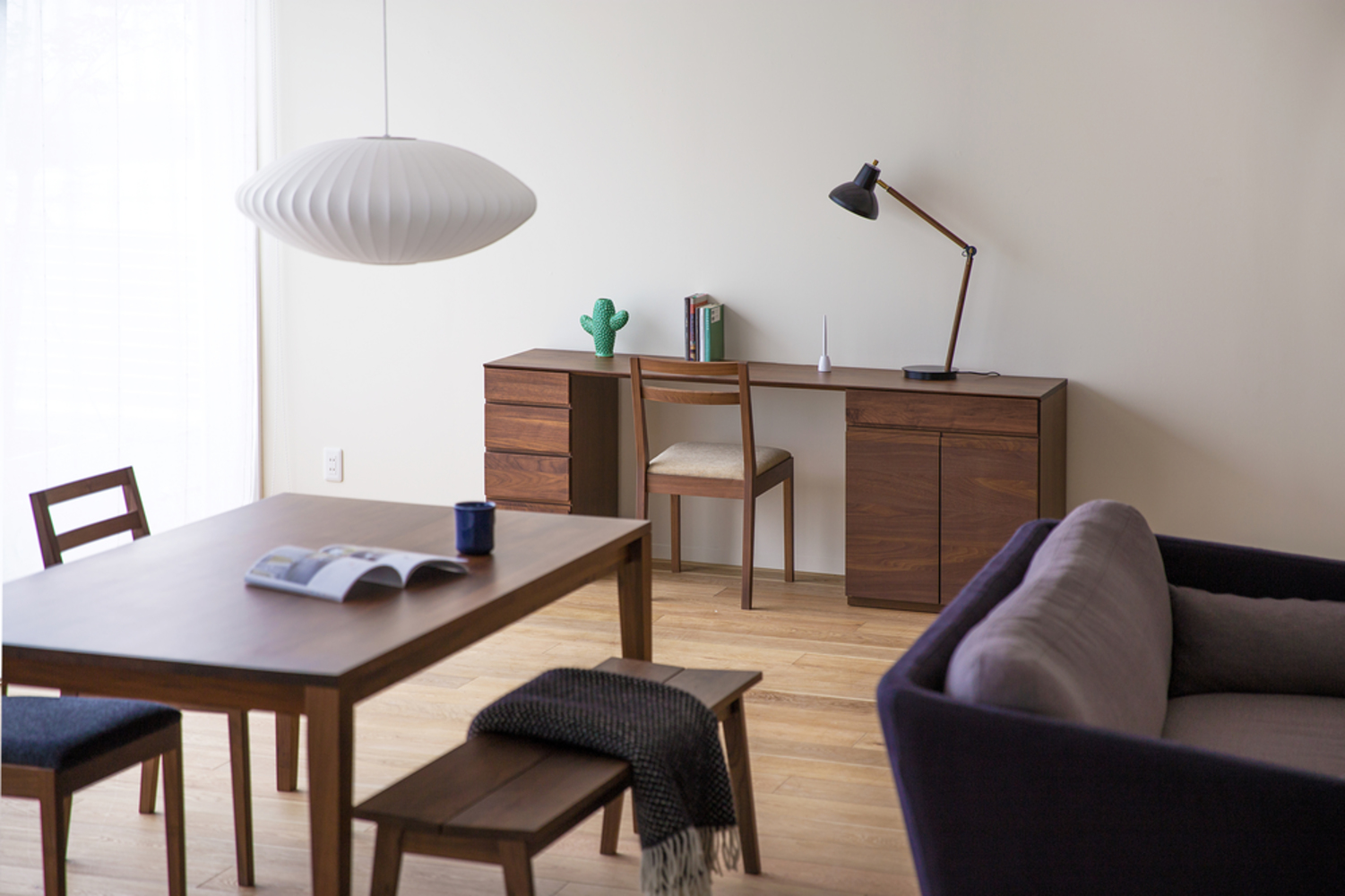 ユニット家具「ASTER SERIES アスターシリーズ」天然木無垢材や突板を