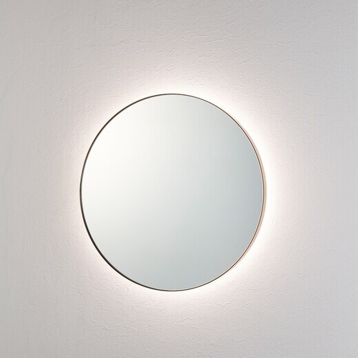 Malune mirror LED マルーンミラー LED φ500 マットグレー」WA32011