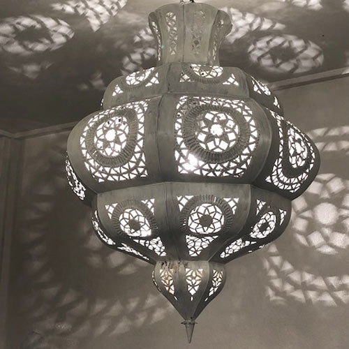 GADAN 照明・モロッコランプ ペンダント【真鍮・アイアン】アイアン