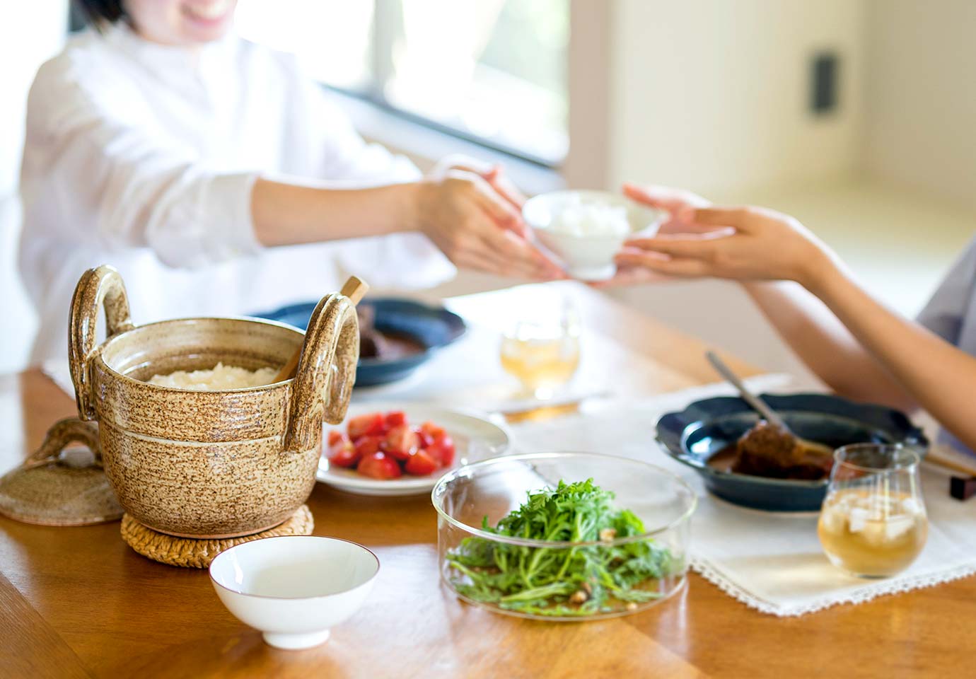 茅乃舎別誂え 茅乃舎ご飯土鍋 二合炊き｜茅乃舎(かやのや)｜久原本家