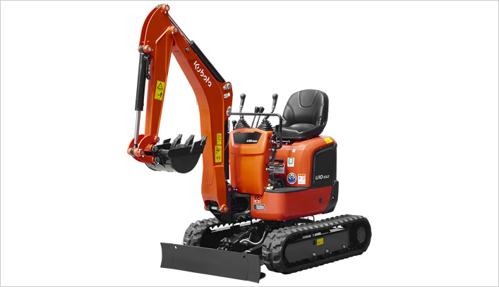 ミニバックホー | 製品情報 | 株式会社クボタ：建設機械