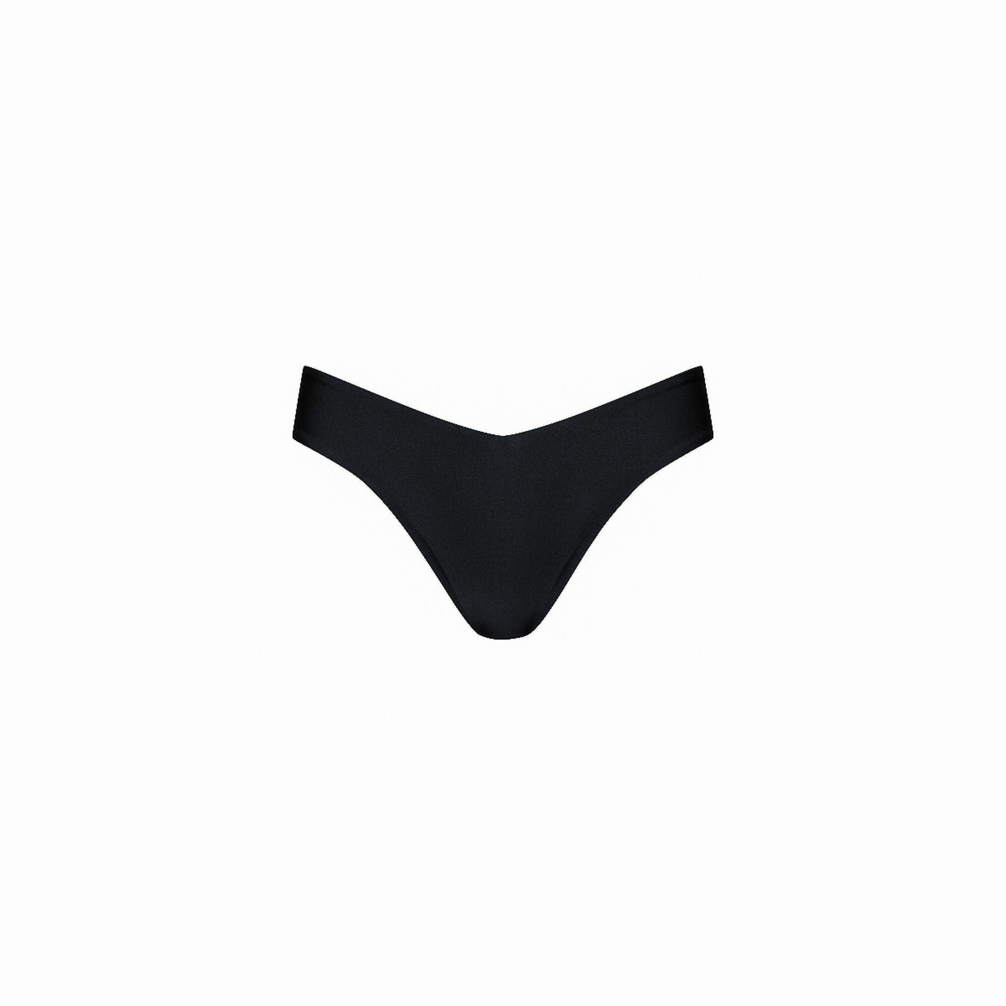 Cheeky V Bikini Bottom - Twilight Black –Kulani Kinis