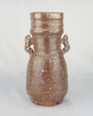 栗山園オンライン通販部 / 【出物】 信楽耳付花入 高橋楽斎