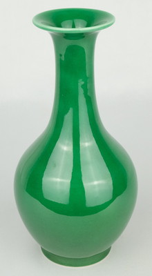 栗山園オンライン通販部 / 【出物】 青交趾花入 16代永楽善五郎(即全)