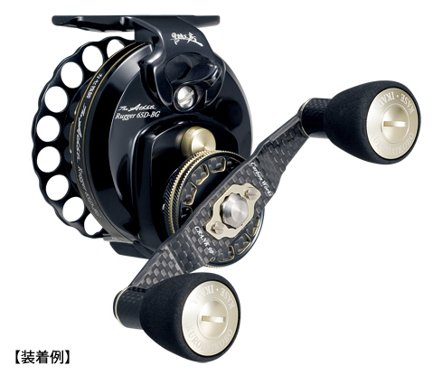 THE アスリート カーボンハンドルセット 90mm クランクタイプ | 黒鯛工房