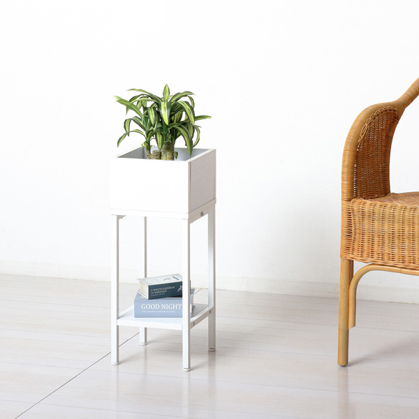 プランタースタンド棚付 ロー | 株式会社クロシオ｜クロシオ