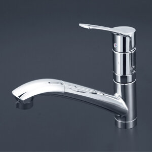 シングルシャワー付混合栓：KM5031TTN｜キッチン用水栓：台付1穴分岐止