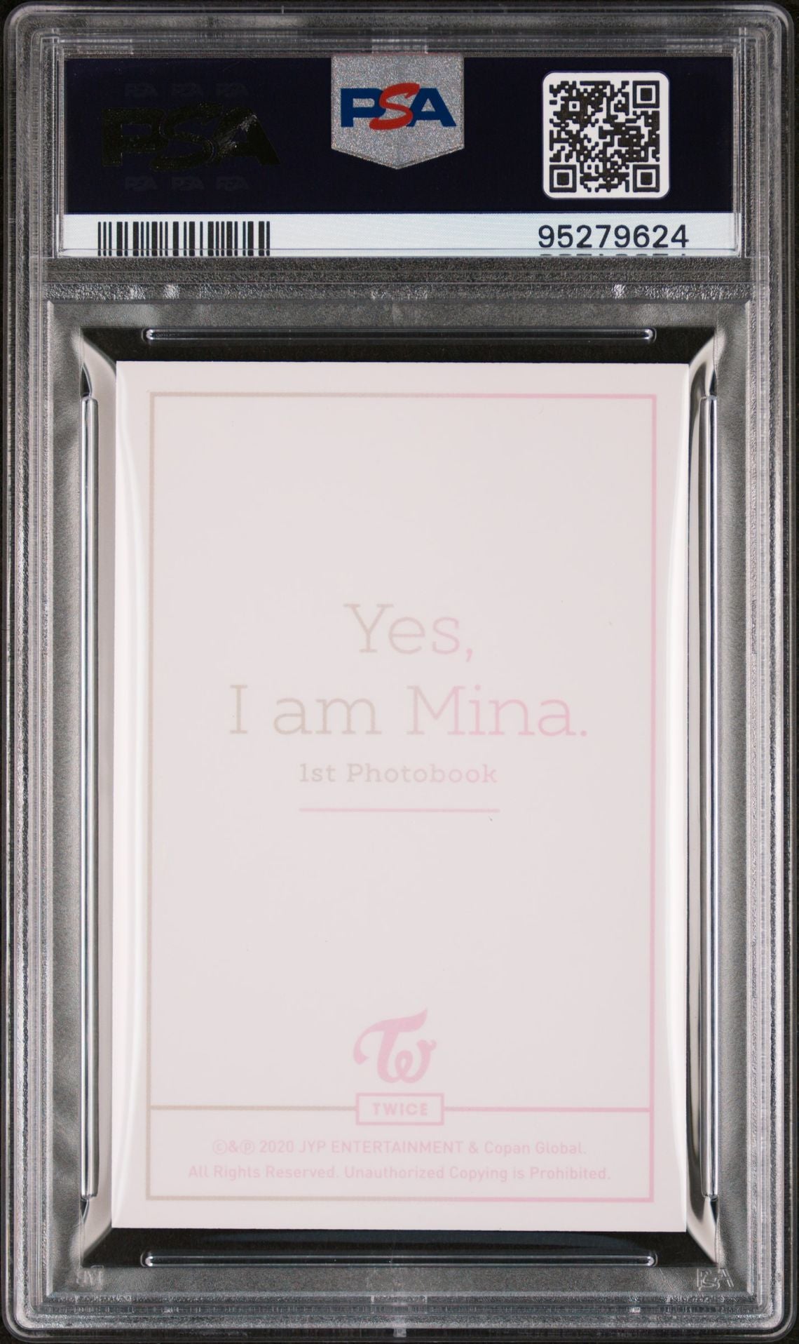 2020 TWICE 1ST YES I AM MINA PHOTOBOOK MINA PRE-ORDER PHOTOCARD