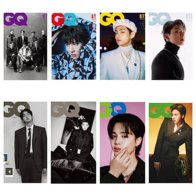 BTS GQ KOREA JANUARY 2022 MAGAZINE - Kpop USA