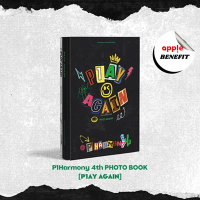 P1HARMONY 4TH PHOTOBOOK P1AY AGAIN | KPOP USA APPLE OFFICIAL