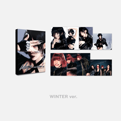 AESPA WHIPLASH OFFICIAL MD POSTCARD BOOK - Kpop USA