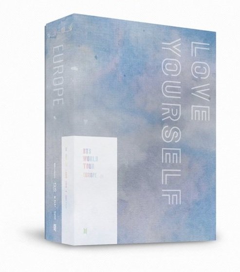 BTS WORLD TOUR LOVE YOURSELF EUROPE DVD - Kpop USA