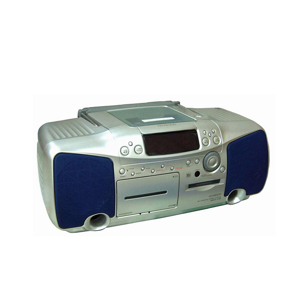 音響機器・楽器 カラオケ・プレーヤー MD・CDラジカセ (KENWOOD