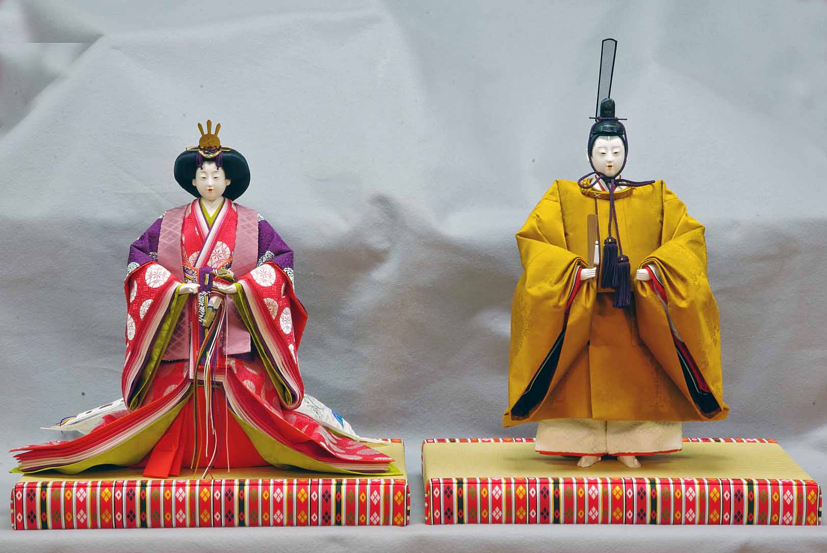 大橋弌峰作 七番立雛