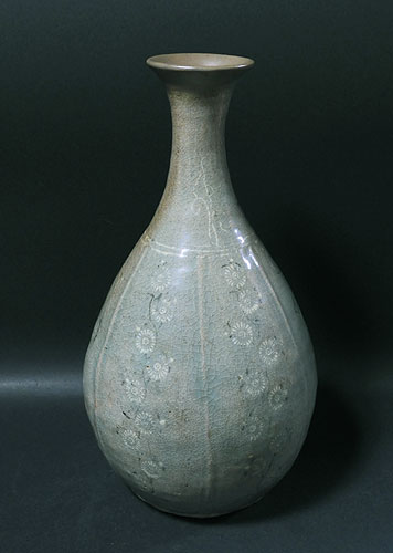 高麗青磁 象嵌花瓶 ＜箱付＞ | 【骨董品買取】日本全国対応・老舗骨董