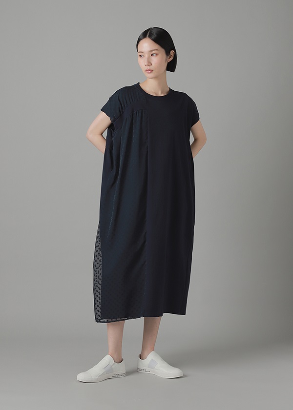 ZUCCa / S オパールドットジャージィー / ワンピース(M navy(13