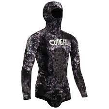 OMER 7mm Black Stone Camo Freediving Wetsuit Pieces – House of Scuba