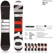 NITROナイトロ | T1 ティーワン | 17-18モデル | ボード詳細