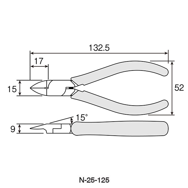 N-25 Plastic Cutter [HOZAN] HOZAN CO., LTD.