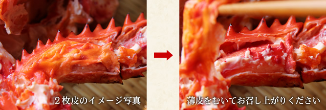 まかない用「活」花咲ガニ | かに通販の北釧水産