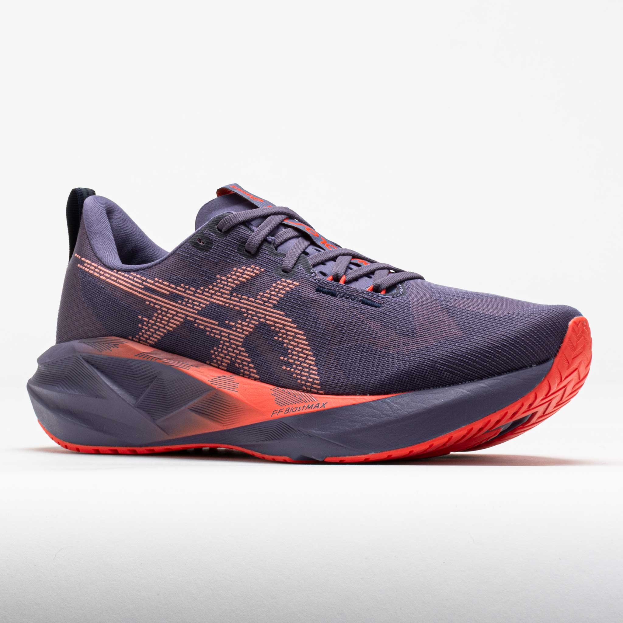 ASICS Novablast 5 Women's Greyish Purple/Coral Reef – Holabird Sports