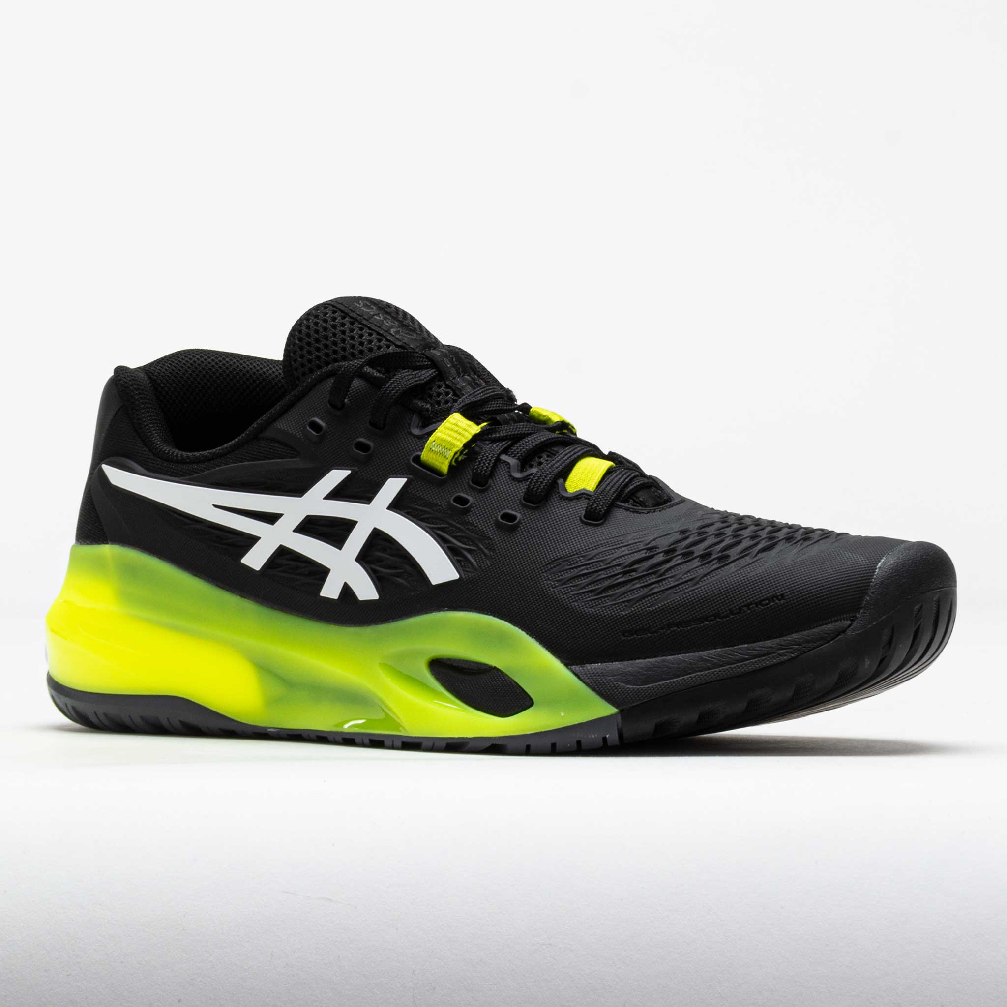 ASICS GEL-Resolution X Men's Black/Lime/White – Holabird Sports