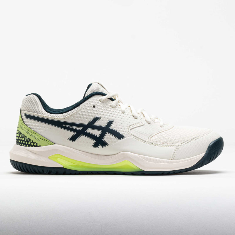 ASICS GEL-Dedicate 8 Men's Cream/Tranquil Teal – Holabird Sports
