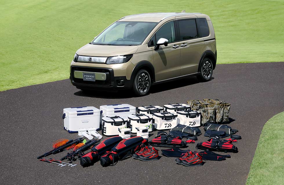 フリード】釣り道具の上手な積み方 | Honda釣り倶楽部 | Honda公式サイト