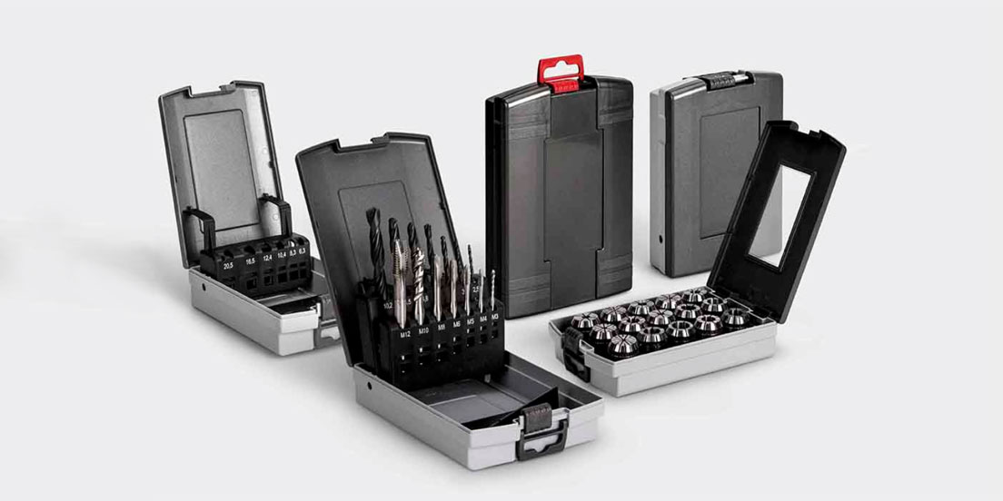 ドリルのセット販売に最適なケース｜工具｜製品情報｜本多プラス株式会社