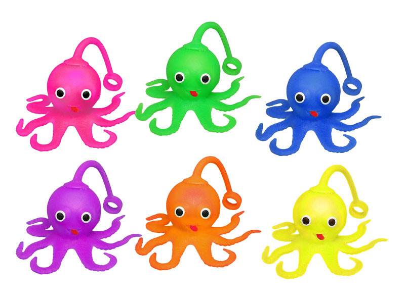 光るおもちゃ ピカピカフラッシュタコさんヨーヨー|【堀商店】景品