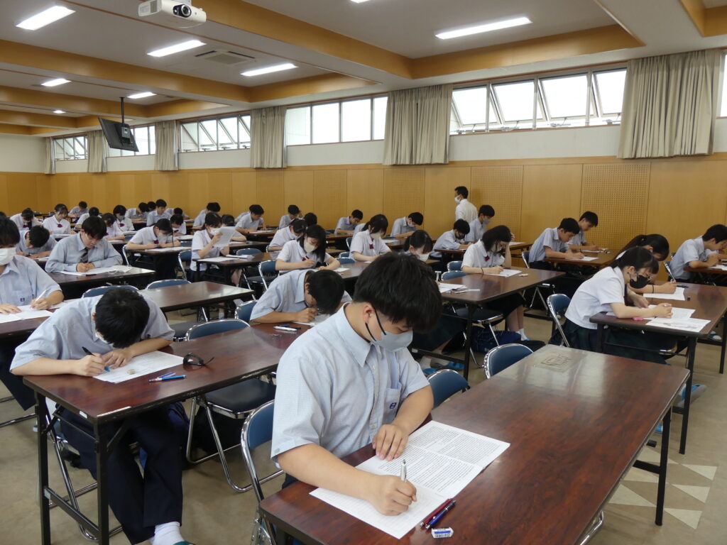 2025.06.25 第2回定期考査 2日目 – 鵬翔中学校