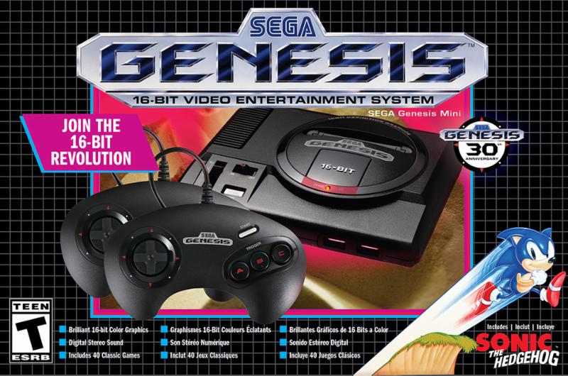 Sega Genesis Mini To Launch In September, Will Include 40 Games