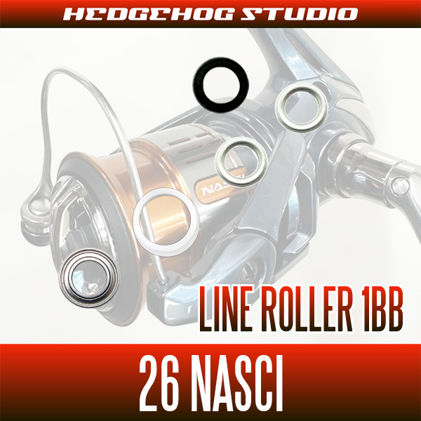SHIMANO] 26 NASCI 500 - C5000XG Line Roller 1 Bearing Upgrade Kit