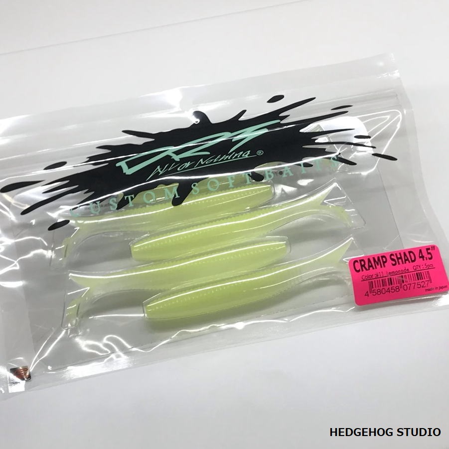DRT】CRAMP SHAD 4.5インチ (在庫品限りの特価)