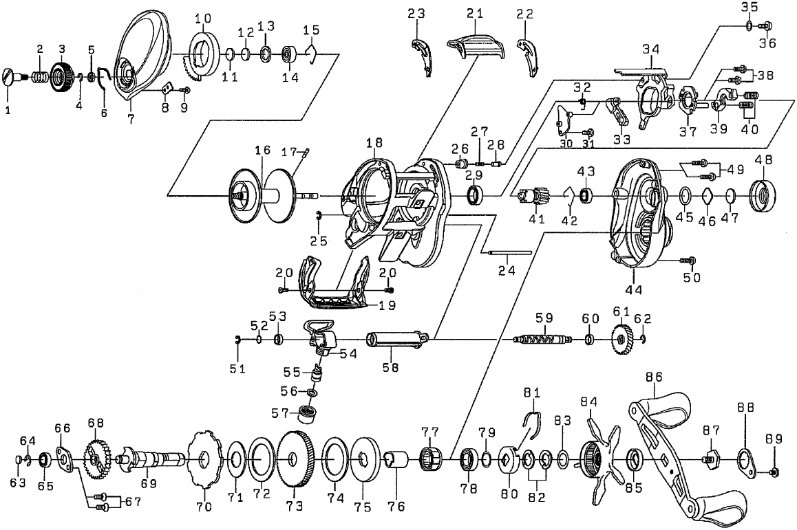 ダイワ純正お取り寄せパーツ：納期1ヶ月】タトゥーラ HD 150SH-TW 製品