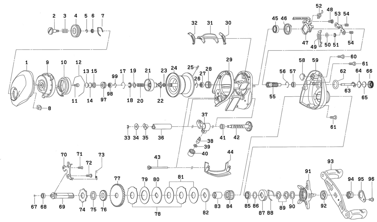ダイワ純正お取り寄せパーツ：納期1ヶ月】アルファス AIR 7.2R 製品