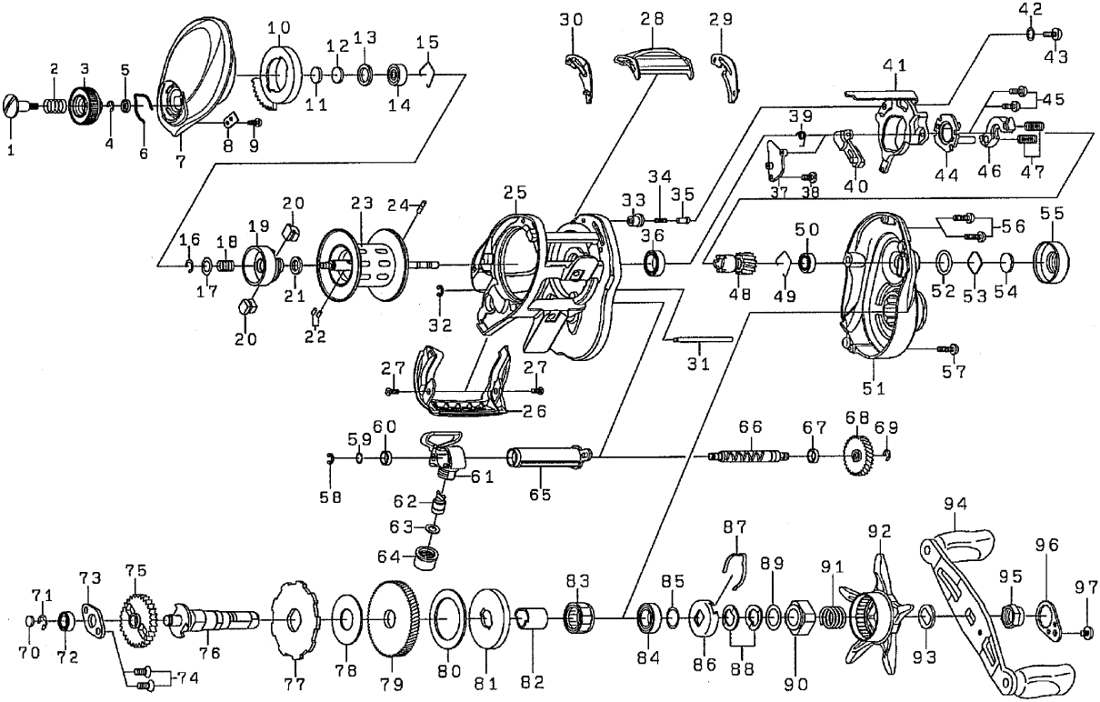 ダイワ純正お取り寄せパーツ：納期1ヶ月】タトゥーラ HLC 8.1R-TW 製品