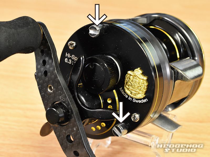 アブ モラムZXのベアリング交換方法 - リールチューニング・ベアリング