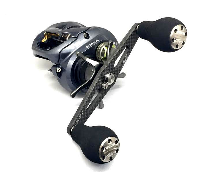 ZPI】 Power Game Type L Carbon Handle 102mm with Eva Knob for SHIMANO