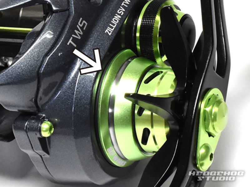 ダイワ純正】 ジリオンSV TW用 エンジンプレートカバー SLP WORKS