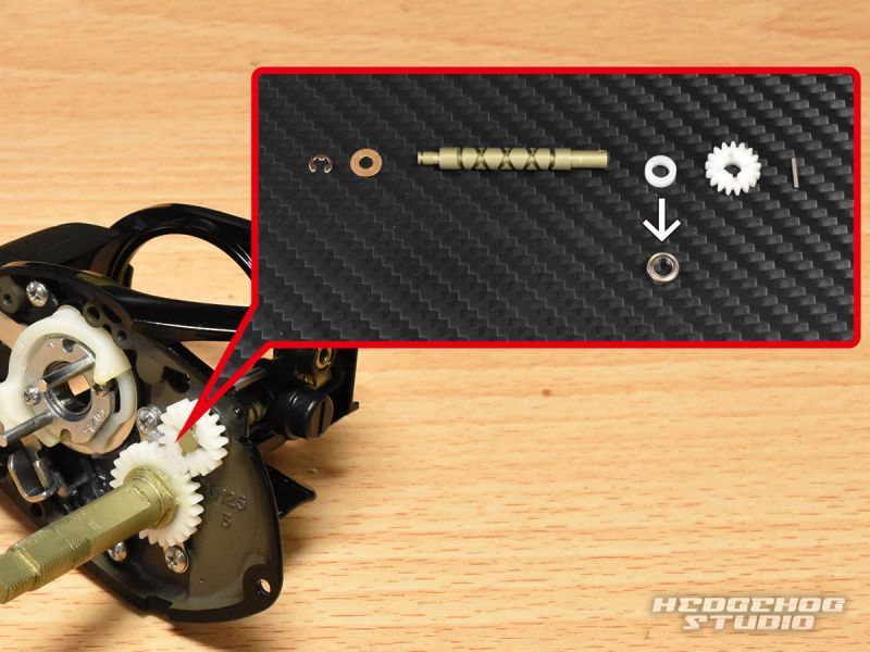 シマノ】24スコーピオン MD 300 対応 ウォームシャフトベアリング