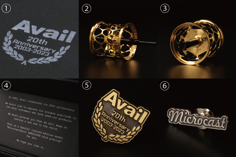 Avail/アベイル】ABU 2500Cシリーズ用 マイクロキャストスプール