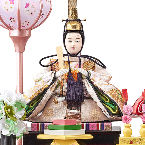 人形の平安大新 / 雛人形 ひな人形 アクリルケース飾り コンパクト