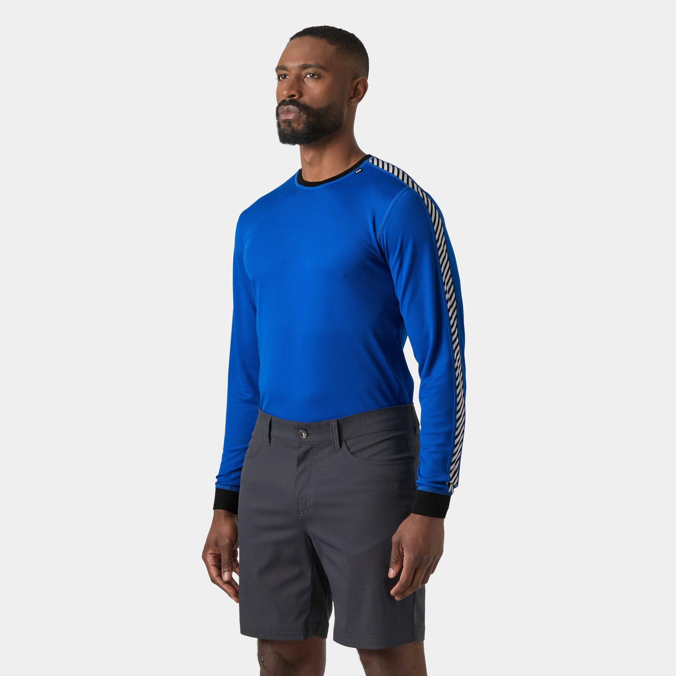 Men's HH Lifa Stripe Crew Ski Base Layer | Helly Hansen US