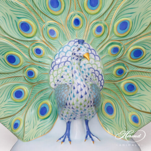 Peacock - Herend figurines, Herend porcelain animals