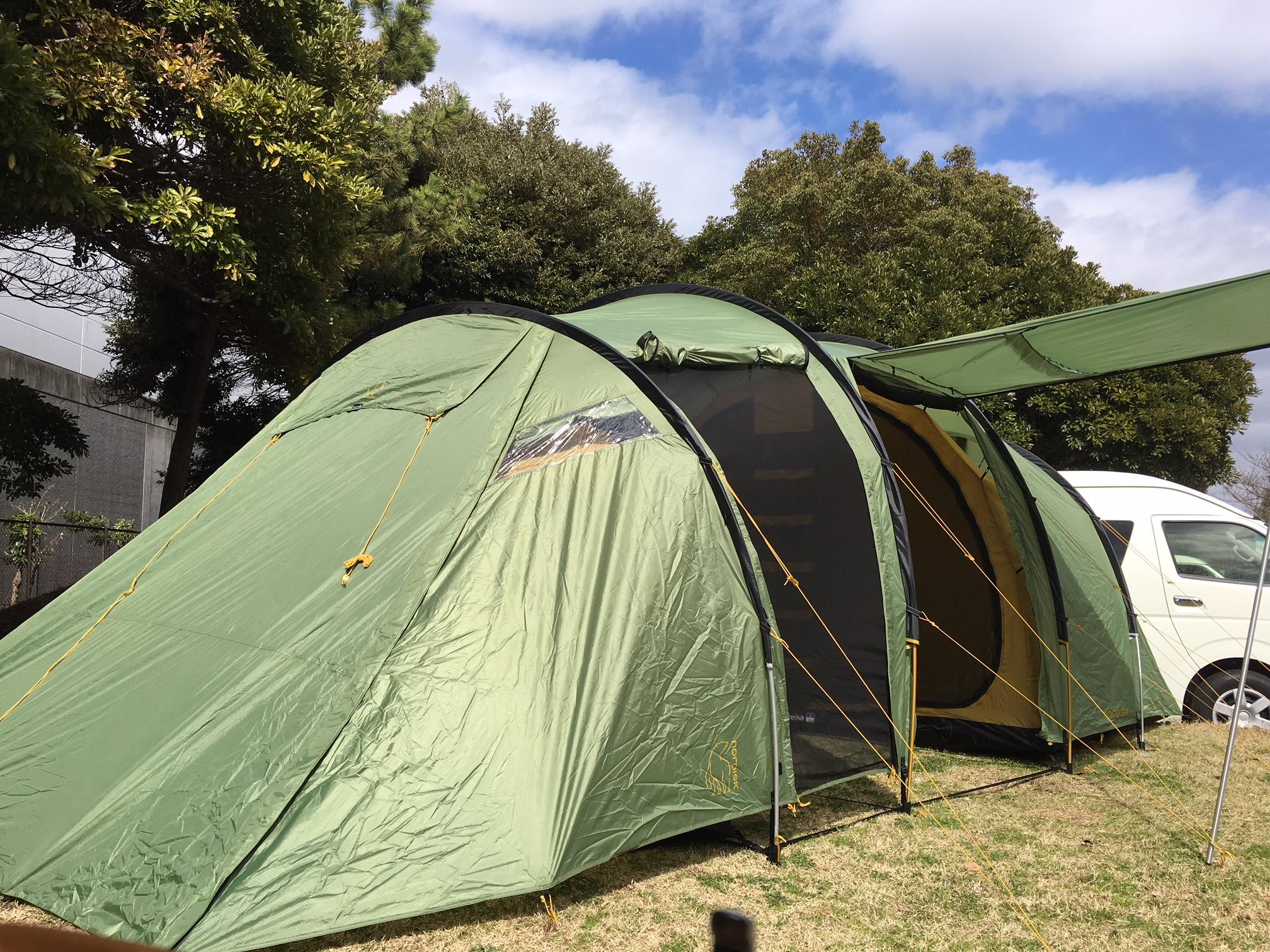 手ぶらでBBQ｜【ノルディスク】SALE商品紹介①レイサ6(若洲アウトドア