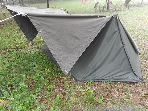 米軍テント シェルターハーフ フルセット （NEW OR LIKE