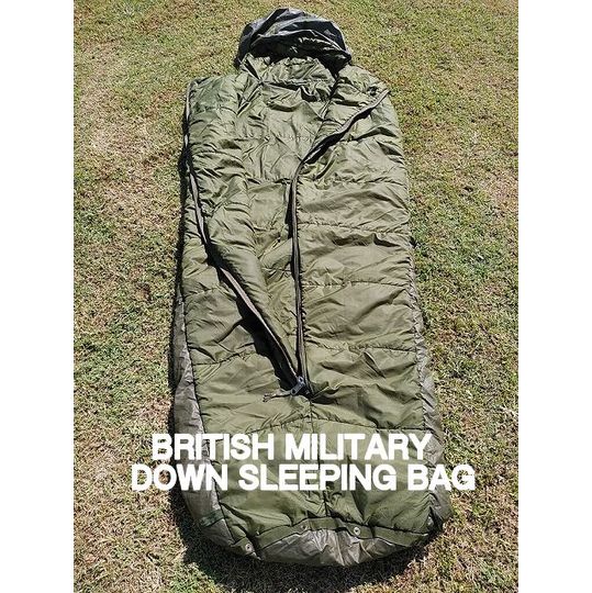 イギリス軍 羽毛スリーピングバッグ FALL＆WINTER （ GOOD CONDITION