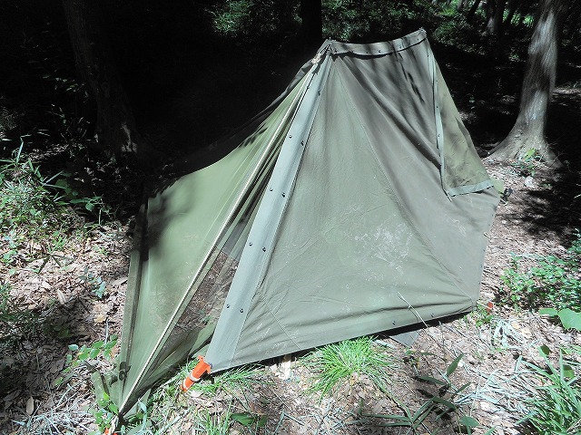 米軍シェルターハーフテント、パップテント用 蚊帳（かや） 新品