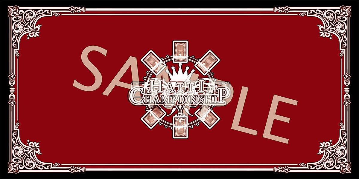 はっちcsオリジナルプレイマット【赤】SD - カードショップはっち通販